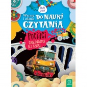 Wyrazy i zdania do nauki czytania. Duże litery. Po, Edukacyjne, Książeczki