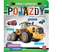Pojazdy. Album z naklejkami. Ciekawostki i wykleja, Edukacyjne, Książeczki