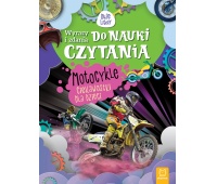 Wyrazy i zdania do nauki czytania. Duże litery. MOTOCYKLE. CIEKAWOSTKI DLA DZIECI.