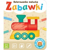 Zabawki. Kolorowanka malucha