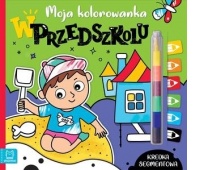 Moja kolorowanka. W przedszkolu. Kredka segmentowa, Kolorowanki, Książeczki