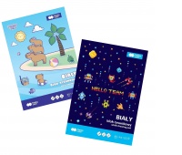 Blok rysunkowy Pixi Planet biały A4 20k.PROMOCJA, Promocje, ~ Nagrody