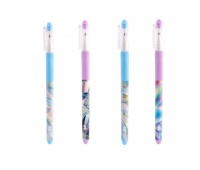 DŁUGOPIS WYMAZ.HOLO WAVE Z GRIP.0,5 NIEB.PROMOCJA, Promocje, ~ Nagrody