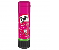 Klej w sztyfcie PRITT z brokatem, 20g, mix kolorów, Kleje, Drobne akcesoria biurowe
