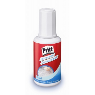 Korektor w płynie PRITT, z pędzelkiem, 20ml, Korektory, Artykuły do pisania i korygowania