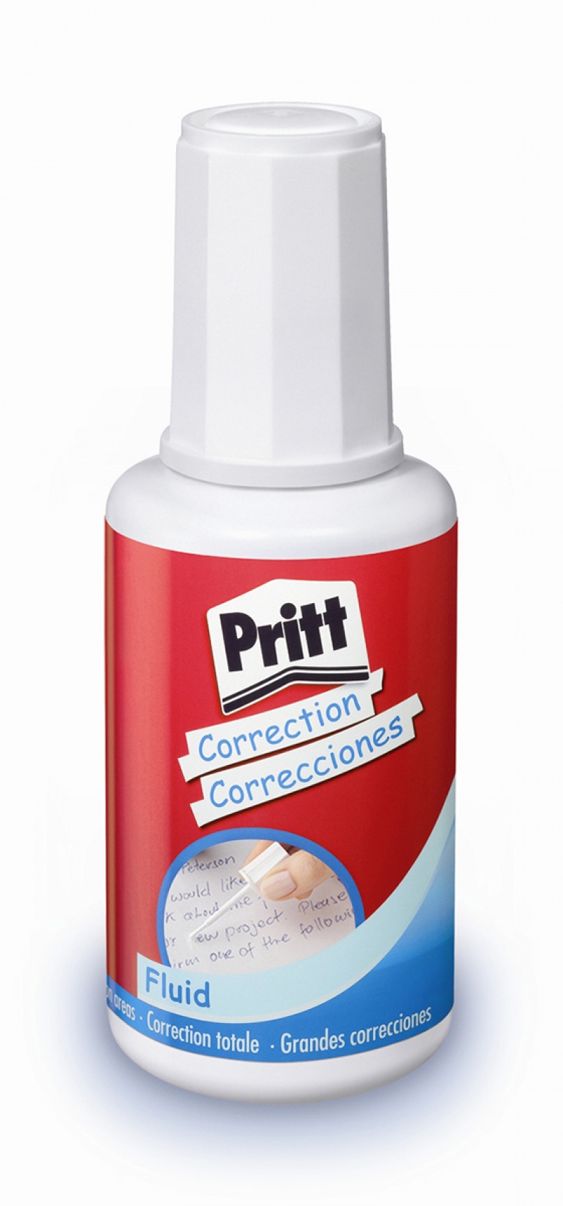 Korektor w płynie PRITT, z pędzelkiem, 20ml, Korektory, Artykuły do pisania i korygowania