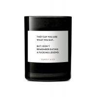 Scented soy candle in glass CANDLY&CO, They Say You Are What You, No.1, 250g