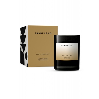 Świeca sojowa w szkle CANDLY&CO, bez cytatu, zapach No.2, 250g, Świece, Wyposażenie biura