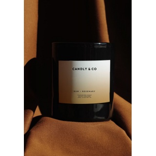 Świeca sojowa w szkle CANDLY&CO, bez cytatu, zapach No.2, 250g, Świece, Wyposażenie biura