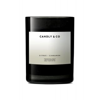 Świeca sojowa w szkle CANDLY&CO, bez cytatu, zapach No.3, 250g, Świece, Wyposażenie biura