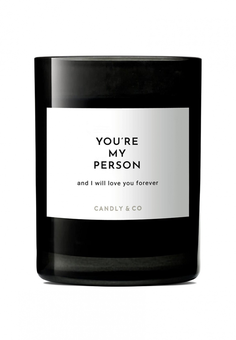Scented soy candle in glass CANDLY&CO, I You Are My Person And I., No.3, 250g