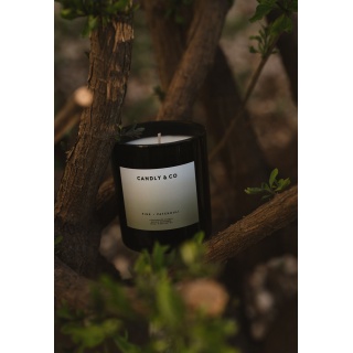 Świeca sojowa w szkle CANDLY&CO, bez cytatu, zapach No.4, 250g, Świece, Wyposażenie biura