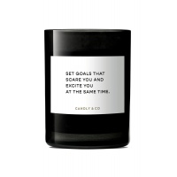Scented soy candle in glass CANDLY&CO, Set Goals That Scare You, No.4, 250g