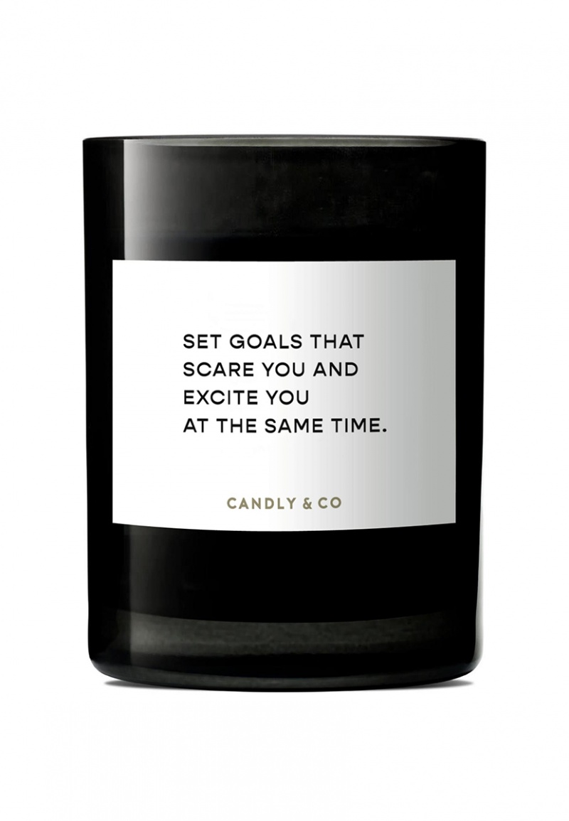 Scented soy candle in glass CANDLY&CO, Set Goals That Scare You, No.4, 250g
