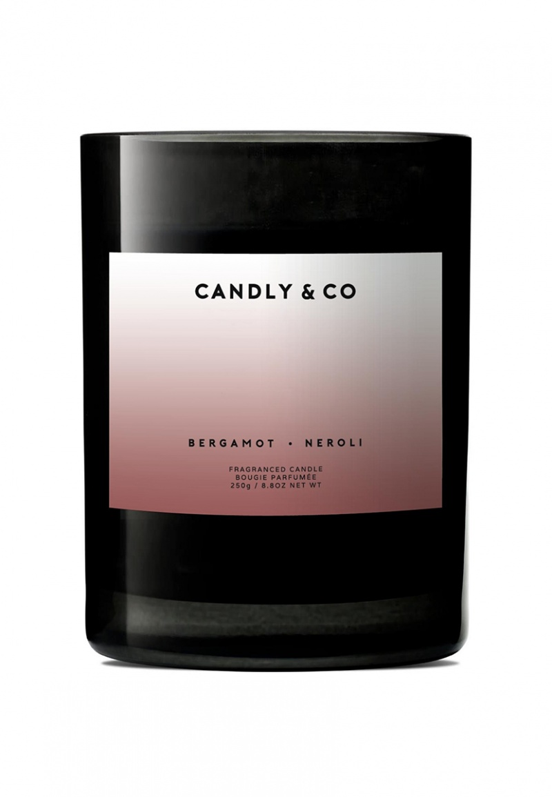 Świeca sojowa w szkle CANDLY&CO, bez cytatu, zapach No.5, 250g, Świece, Wyposażenie biura