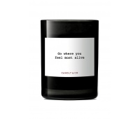 Świeca sojowa w szkle CANDLY&CO, Go Where You Feel Most, zapach No.5, 250g, Świece, Wyposażenie biura