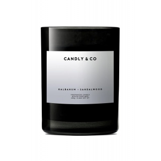Świeca sojowa w szkle CANDLY&CO, bez cytatu, zapach No.6, 250g, Świece, Wyposażenie biura