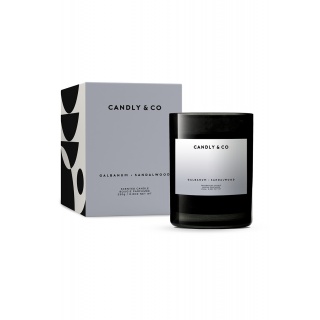 Świeca sojowa w szkle CANDLY&CO, bez cytatu, zapach No.6, 250g, Świece, Wyposażenie biura