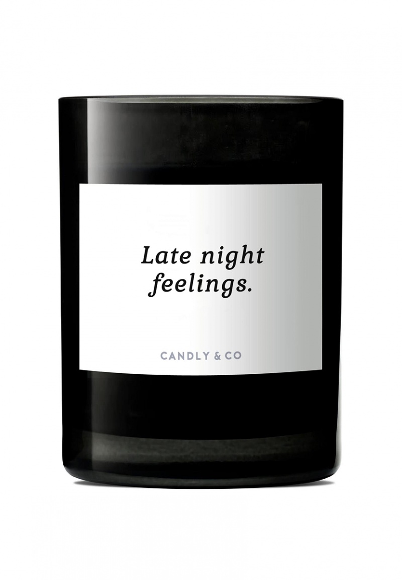 Scented soy candle in glass CANDLY&CO, Late Night Feelings, No.6, 250g