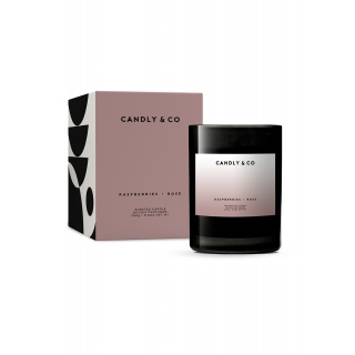 Świeca sojowa w szkle CANDLY&CO, bez cytatu, zapach No.7, 250g, Świece, Wyposażenie biura