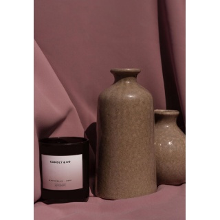 Świeca sojowa w szkle CANDLY&CO, bez cytatu, zapach No.7, 250g, Świece, Wyposażenie biura