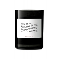 Scented soy candle in glass CANDLY&CO, Thank You Merci Danke, No.7, 250g