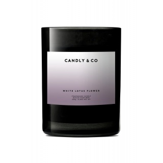Świeca sojowa w szkle CANDLY&CO, bez cytatu, zapach No.8, 250g, Świece, Wyposażenie biura