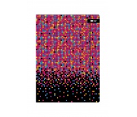 TECZKA Z GUMKĄ PIXI DISCO H.COLOR, Teczki tekturowe, Organizacja dokumentów