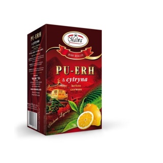 HERBATA PU-ERH CYTRYNA 40tb, Herbata, Art. spożywcze