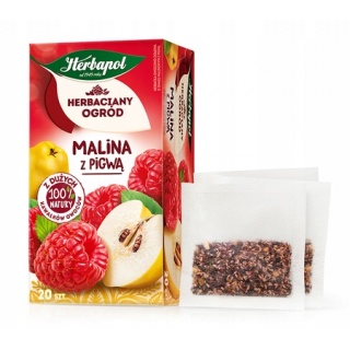HERBAPOL HERBATA OGRÓD MALINA/PIGWA 20TB, Herbata, Art. spożywcze