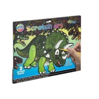 WYDRAPYWANKA DINO, Zdrapywanki, Książeczki