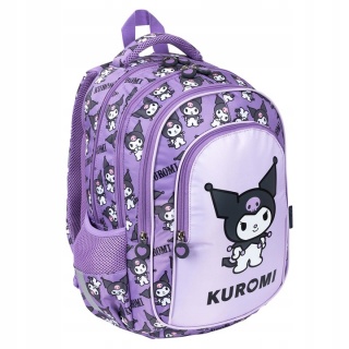 PLECAK 4-KOM.BPL-58 KUROMI VIOLET, Plecaki, Tekstylia