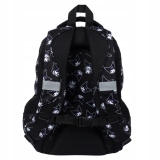 PLECAK 4-KOM.BPL-58 KUROMI BLACK, Plecaki, Tekstylia
