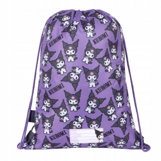 WOREK NA OBUWIE KUROMI VIOLET, Worki, Tekstylia