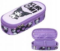 PIÓRNIK SASZETKA Z KLAPKĄ PCL-01 KUROMI VIOLET