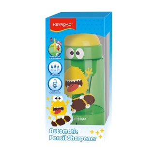 Temperówka elektryczna KEYROAD, USB, pojedyncza, zielona, Temperówki, Artykuły do pisania i korygowania