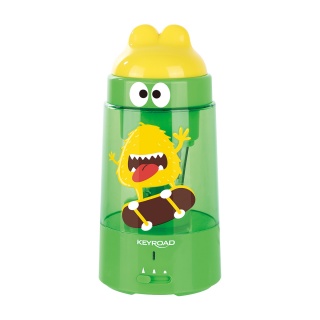 Temperówka elektryczna KEYROAD, USB, pojedyncza, zielona, Temperówki, Artykuły do pisania i korygowania