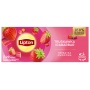 Herbata LIPTON owocowa, truskawka i rabarbar, 20 torebek, Herbaty, Artykuły spożywcze