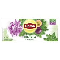 Tea LIPTON herbal, moringa with passion fruit, 20 bags