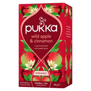 Herbata PUKKA Jabłko i Cynamon, 20 kopert, Herbaty, Artykuły spożywcze
