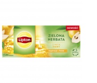 Herbata LIPTON zielona, z nutą pigwy, 20 torebek, Herbaty, Artykuły spożywcze