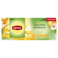 Herbata LIPTON zielona, z nutą pigwy, 20 torebek, Herbaty, Artykuły spożywcze