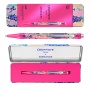 Pen CARAN D'ACHE 849 Germanier, in a box, neon pink