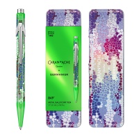 Pen CARAN D'ACHE 849 Germanier, in a box, neon green