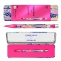 Mechanical pencil CARAN D'ACHE 844 Germanier, 0,5mm, in a box, neon pink