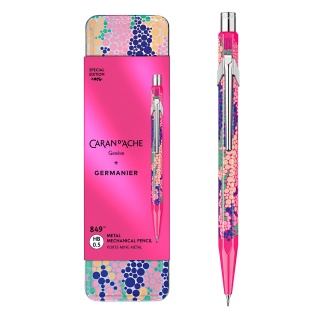 Oł&oacute;wek mechaniczny CARAN D'ACHE 844 Germanier, 0,5mm, w pudełku, r&oacute;żowy neonowy, Oł&oacute;wki, Artykuły do pisania i korygowania