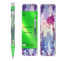 Ołówek mechaniczny CARAN D'ACHE 844 Germanier, 0,5mm, w pudełku, zielony neonowy, Ołówki, Artykuły do pisania i korygowania