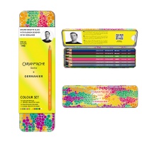 Kredki CARAN D'ACHE Germanier, 13 szt., w pudełku, mix kolorów, Plastyka, Artykuły szkolne