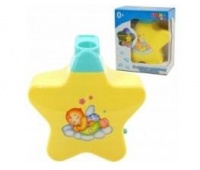 PROJEKTOR MUZYCZNY ; LAMPKA GWIAZDKA, Dla najmłodszych, Zabawki
