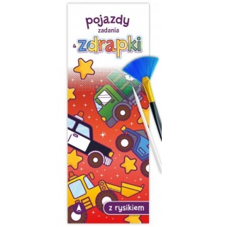 ZDRAPKI . POJAZDY, Zdrapywanki, Książeczki